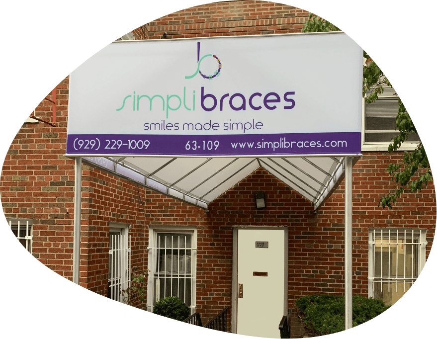 SimpliBraces orthodontic office sign