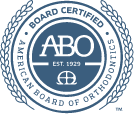 American Board of Orthodontics board certified logo
