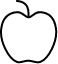 Animated apple